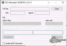 BMW FSC Code Generator & Reader (for CIC/NBT Map Activation)