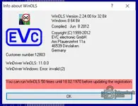 WinOLS 2.24 - Профессиональный редактор ремап ЭБУ | Рабочая версия 2025-08-25 — скриншот 2