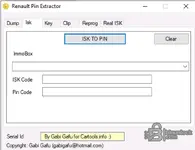 Renault Pin Extractor by Gabi Gafu — лучшая утилита для ключей и IMMO 2025-08-29 — скриншот 2