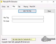 Renault Pin Extractor by Gabi Gafu — лучшая утилита для ключей и IMMO 2025-08-29 — скриншот 3
