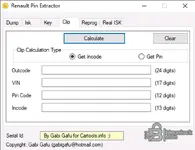 Renault Pin Extractor by Gabi Gafu — лучшая утилита для ключей и IMMO 2025-08-29 — скриншот 4
