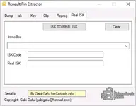 Renault Pin Extractor by Gabi Gafu — лучшая утилита для ключей и IMMO 2025-08-29 — скриншот 6