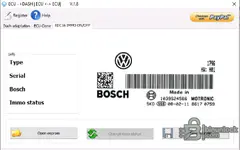 VAG DASH to ECU Adaptation и инструмент клонирования v1.8 — скриншот 3