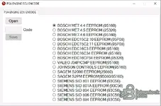 PSA Engine ECU Encode - PIN Code Reader