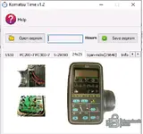Komatsu Time — инструмент для счётчика моточасов приборной панели v1.2 — скриншот 4