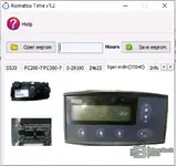 Komatsu Time — инструмент для счётчика моточасов приборной панели v1.2 — скриншот 5