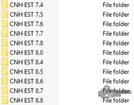 CNH Electronic Service Tool (EST) — пакет активации для нескольких версий 7.4 - 8.8 — скриншот 2