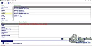 Multiecuscan — расширенная диагностика для Fiat/Alfa/Lancia/Chrysler/Jeep 5.3R1 — скриншот 6