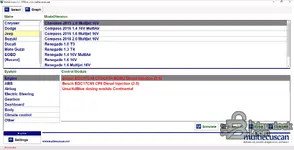 Multiecuscan — расширенная диагностика для Fiat/Alfa/Lancia/Chrysler/Jeep 5.3R1 — скриншот 7