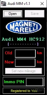 Audi MM — Magneti Marelli MM4 (HC912) Cluster EEPROM Service & PIN Helper