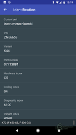 MotoScan для мотоциклов BMW — диагностика и сервис (Ultimate) 1.96 — скриншот 5 MotoScan для мотоциклов BMW — диагностика и сервис (Ultimate) 1.96 — скриншот 5