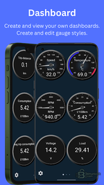 OBD Mary – OBD2-сканер, маршрутный компьютер и панели 1.250 — скриншот 3