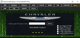 RadioCodeDatabase — мультимарочный набор для кодов автомагнитол 1.9 — скриншот 7 RadioCodeDatabase — мультимарочный набор для кодов автомагнитол 1.9 — скриншот 7