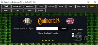 RadioCodeDatabase — мультимарочный набор для кодов автомагнитол 1.9 — скриншот 8 RadioCodeDatabase — мультимарочный набор для кодов автомагнитол 1.9 — скриншот 8