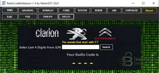 RadioCodeDatabase — мультимарочный набор для кодов автомагнитол 1.9 — скриншот 10 RadioCodeDatabase — мультимарочный набор для кодов автомагнитол 1.9 — скриншот 10