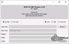 BMW FSC Code Generator & Reader (for CIC/NBT Map Activation)