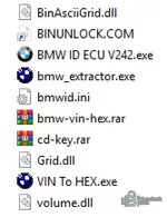BMW VIN to HEX Toolkit — конвертер VIN→HEX и утилита для работы с ID ECU BMW 1.0 — скриншот 3