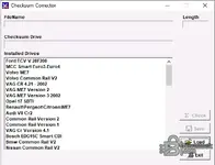 Checksum Corrector — Multibrand ECU Checksum Repair Suite