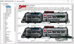 MEDC17 Атлас распиновки EGPT — подключение на столе для Bosch EDC/MEV17 — скриншот 4 MEDC17 Атлас распиновки EGPT — подключение на столе для Bosch EDC/MEV17 — скриншот 4