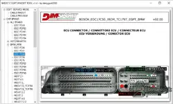 MEDC17 Атлас распиновки EGPT — подключение на столе для Bosch EDC/MEV17 — скриншот 5 MEDC17 Атлас распиновки EGPT — подключение на столе для Bosch EDC/MEV17 — скриншот 5