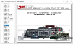 MEDC17 Атлас распиновки EGPT — подключение на столе для Bosch EDC/MEV17 — скриншот 8 MEDC17 Атлас распиновки EGPT — подключение на столе для Bosch EDC/MEV17 — скриншот 8