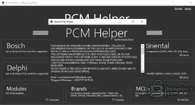 PCM Helper — поддерживаемые ECU и руководство по модулю PCMFlash 1.2 — скриншот 10
