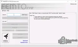 FemtoEVO NBT EVO and MGU Feature Management Tool