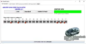VAG ABS ESP Long Coding Helper