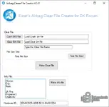 Airbag Clear File Template Builder for SRS ECU Repair