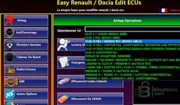 Easy Renault Dacia ECU Service Suite