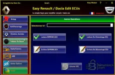 Easy Renault Dacia — пакет для работы с ECU 6.1.4 — скриншот 2