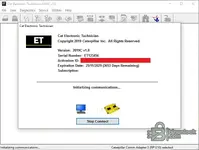 Диагностика Cat Electronic Technician для техники Caterpillar 2019C — скриншот 4