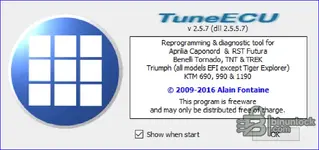 TuneECU — тюнинг-комплект для Triumph, Aprilia, KTM 2.5.9 — скриншот 4 TuneECU — тюнинг-комплект для Triumph, Aprilia, KTM 2.5.9 — скриншот 4