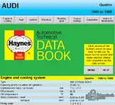 Haynes Automotive Technical Databook — технические сервисные данные по нескольким маркам — скриншот 3