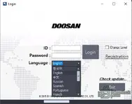 Doosan DMS-5 Diagnostics for Excavators and Wheel Loaders