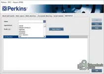 Каталог деталей двигателя Perkins SPI2 и сервисные мануалы 2018A — скриншот 5
