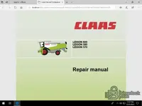 CLAAS WebTIC Оффлайн руководства по ремонту и электросхемы 5.0.68 (07.2025) — скриншот 5