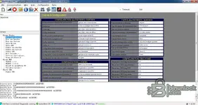 RenOLink 1.99 ECU configuration view for inputs and outputs, EOBD settings, and control strategy overview. RenOLink 1.99 ECU configuration view for inputs and outputs, EOBD settings, and control strategy overview.