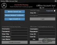 Xentry Offline Account Tool — ZenZefi certificate restore