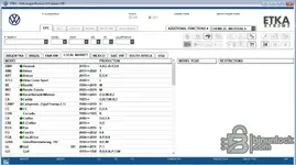 ETKA VW Group Parts Catalog for EPC and VIN Lookup