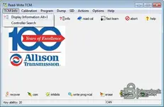 Allison TCM — пакет файлов для перепрошивки и калибровок 6.3 — скриншот 4