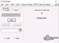 Тул для кода иммобилайзера Peugeot Citroen Keypad 1.0 — скриншот 3