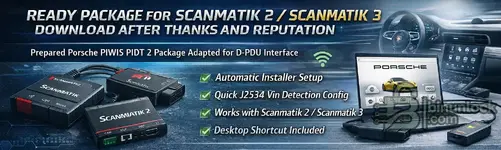 Porsche PIWIS PIDT 2 for Scanmatik Integration