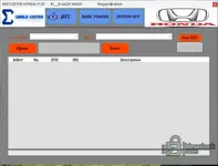 Honda Editor DTC Review ECU Handling screenshot