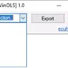 WinOLS Экспорт файлов — сохранение BIN из буфера обмена для выбранных hex-строк