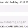 CLIO CodeKey — калькулятор PIN иммобилайзера Renault Clio (AUTOPROG)