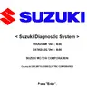 Диагностическая система Suzuki — комплект для обслуживания подвесных морских моторов