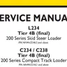 Пакет сервисных мануалов New Holland для L234, C234/C238 и PowerStar
