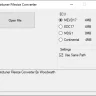 Autotuner Filesize Converter — утилита для изменения размера бинарных файлов ECU