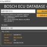 Bosch база данных ЭБУ — инструмент для поиска по номеру детали и кросс-номерам OE